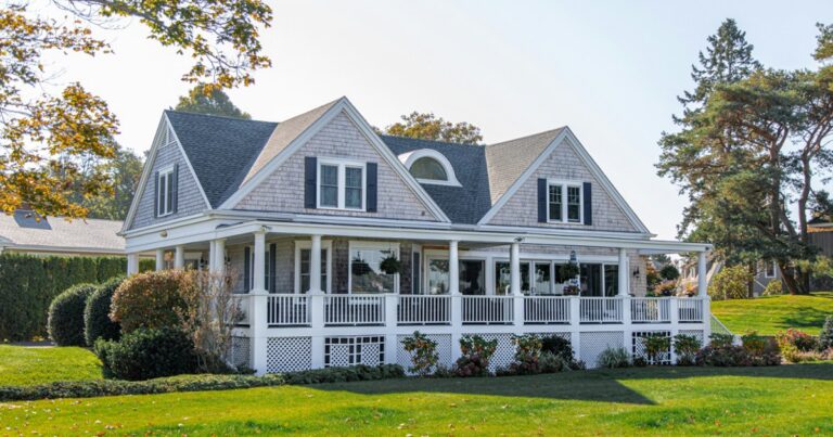gray wooden house