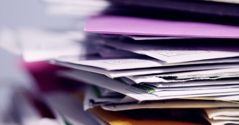 pile of printing papers